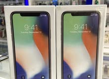 iPhone X-256GB Brand New with 1 year warranty