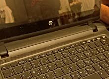 لابتوب hp -proBook -مع كاميرا و يدعم خاصية التش لكن بحاجه الي تبديل البطارية