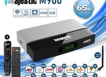 رسيفر ماجستيك majestic m900 5g الجديد كليا فقط ب65 دينار واشتراك لمده سنه للموبايل جميع المحطات