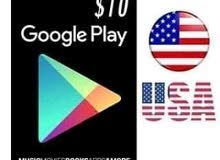 متوفر بطاقات قوقل بلاي أمريكية 5$ =1000دج متوفر بطاقات قوقل بلاي أمريكية 5$ =1000دج