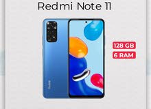Redmi Note 11/RAM 6/128 GB (كفالة الوكيل الرسمي)