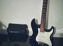 Electric guitar with stagg amp + cable + bag Electric guitar with stagg amp + cable + bag