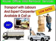 Moving and shifting serviceWith Transport Big 6wheel Truck & small pi