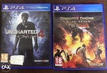 Uncharted 4 & Dragon Dugma in English and Arabic language Uncharted 4 & Dragon Dugma in English and Arabic language