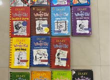 Dairy of a wimpy kid(Set of 8 new + 4 Used)