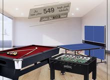 billiard table baby football Table and table tennis table package deal promo