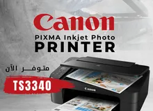 Canon PIXMA TS3340 Inkjet Photo Printer طاعبة كانون اانكجت - (178630695) |  Opensooq