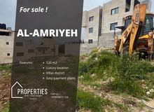 Residential Land for Sale in Nablus Al-Ameriya