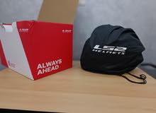 خوذت LS2   حجم XL  الون كاتم  جديده