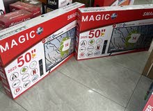 شاشه ماجيك 50 بوصه ضد الكسر احدث اصدار. فوركي سمارت عرض. لمده يومين