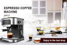 ماكينة قهوة سريعة اسبريسو جديدة