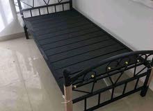 brand New single matel black heavy duty strong bed good quality