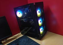 gaming pc with monitor, mouse & keyboard