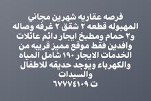 شقق للايجار المهبوله قطعه 2 صف ثاني علي البحر شقق للايجار المهبوله قطعه 2 صف ثاني علي البحر