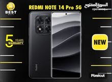 جديد الأن شاومي ردمي نوت 14 برو فايف جي // Redmi note 14 pro 5G 12G Ram 256G