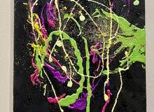لوحة من رسم طفل لوحة من رسم طفل