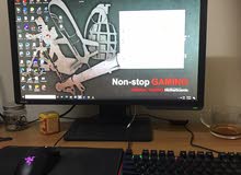 Gaming pc and gaming monitor Gaming pc and gaming monitor