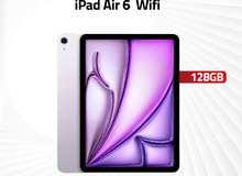 IPAD AIR 6 11INC ( 128GB ) NEW /// ايباد اير 6 حجم 11 انش ذاكره 128 جيجا الجديد