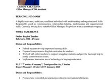 معلمة من أوكرانيا تبحث عن عمل teacher from Ukraine searching for a job معلمة من أوكرانيا تبحث عن عمل teacher from Ukraine searching for a job