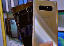 عرض خااص : Samsung note 8 64gb هواتف نظيفة جدا بدون اي مشاكل بحالة الوكالة مع ملحقاتها بأقل سعر