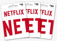 رصيد Netflix ابتداء من 12.22 رصيد Netflix ابتداء من 12.22