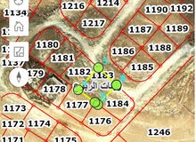 ارض للبيع زينات الربوع حوض الشكارة سكنيه من أراضي شمال عمان عاليه ومطله واجهة 22 متر