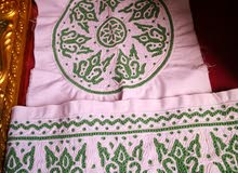 كمة خياطة عمانية لون أخضر