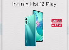 Infinix Hot 12 Play/RAM 4/128 GB (كفالة الوكيل الرسمي)