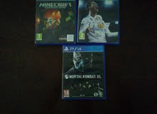 fifa 18,mortal kombat xl, minecaft. fifa 18,mortal kombat xl, minecaft.