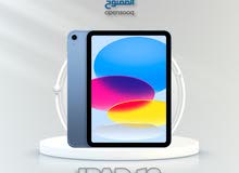 Ipad 10 64g  New  ايباد 10  المساحه 64g  جديد مكفول سنه من شركة ابل