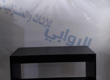 طاولة صالون لون اسود مقاس 80×45 طاولة صالون لون اسود مقاس 80×45