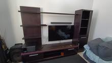 TV Wall Unit with Shelves