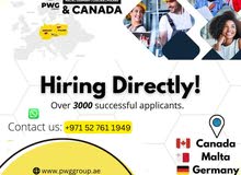 Work in Europe or Canada