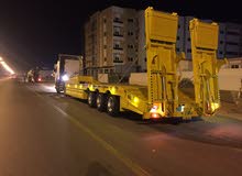 Low boy trailer with folding ramps 03 axle for sale Low boy trailer with folding ramps 03 axle for sale