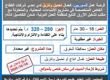 مطلوب عُمال انتاج سوريين مطلوب عُمال انتاج سوريين