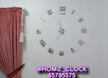 ساعات حائط ثري دي 3D بجوده عاليه ساعات حائط ثري دي 3D بجوده عاليه