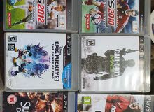 1 PS2 & 5 PS3 Original Games as NEW