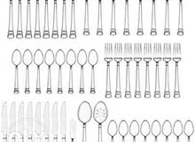 International Silver Kensington 51-Piece Stainless Steel Flatware Set, International Silver Kensington 51-Piece Stainless Steel Flatware Set,