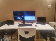 Office Desk + 3 Chairs مكتب مع 3 كراسي Office Desk + 3 Chairs مكتب مع 3 كراسي