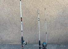fishing rad and full set