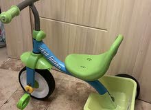 Baby highchair and baby bicycle