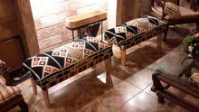 wood couch wood couch