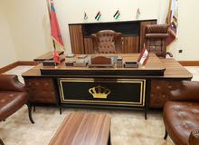 مكاتب إدارية فخمة  مدير مودرن تركي بعدة الوان بسعر المصنع شامل التوصيل