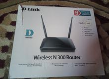 راوتر d-link مستعمل لمدة اسبوع فقط راوتر d-link مستعمل لمدة اسبوع فقط