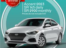 Just arrived! Hyundai Accent 2023 for rent - Free delivery for monthly rental