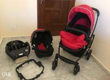 car seat + stroller + 2 bass market graco like new car seat + stroller + 2 bass market graco like new