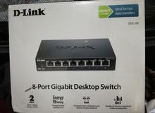 DLink 8port Gigabit switch unopened