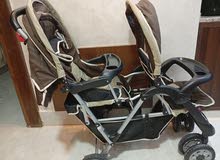 عرباية أطفال توأم ماركة mama and baba love