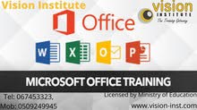 MS Office Courses at Vision Institute. MS Office Courses at Vision Institute.