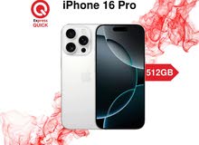 IPHONE 16 PRO ( 512GB ) NEW /// ايفون 16 برو ذاكره 512 جيجا الجديد كليا